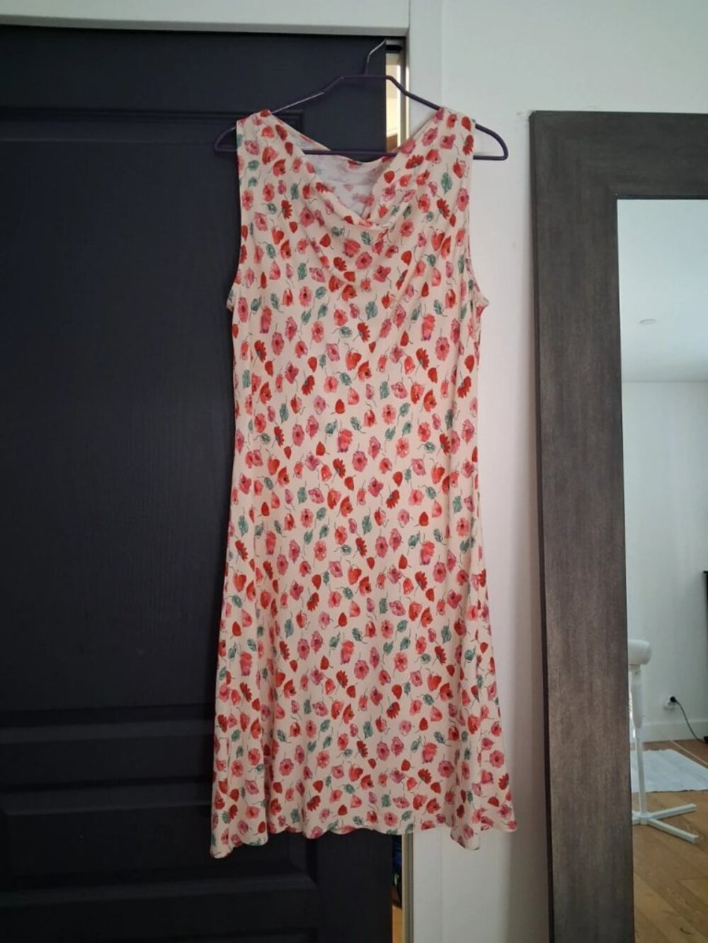 Rouje Raoulita Fluid Floral Dress Cream Multi L